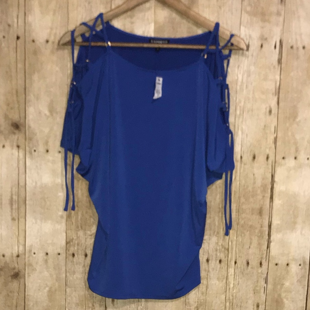 Express Strappy Sleeve Top